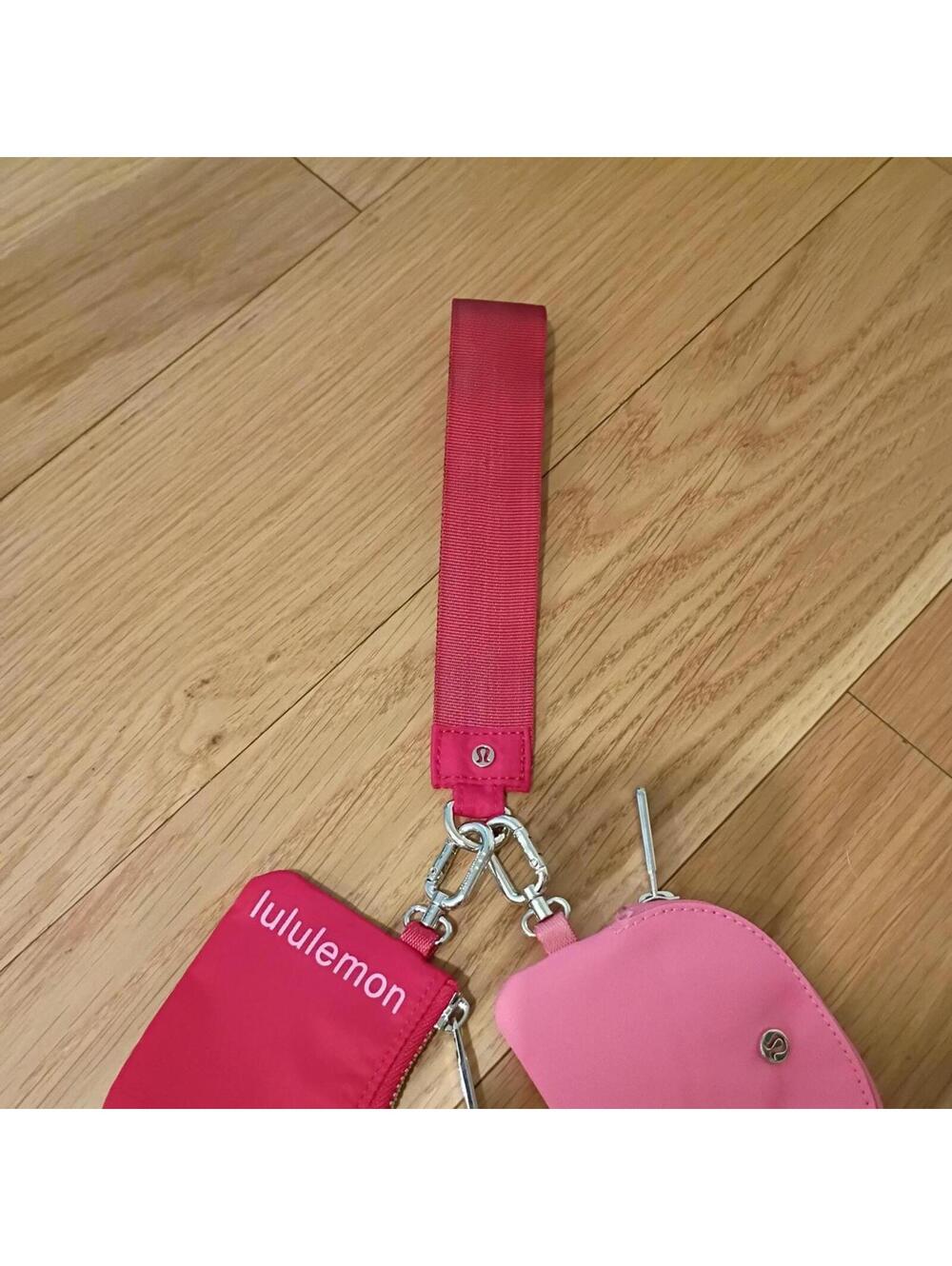 Lululemon Women's Red and Pink Wallet-purs
